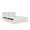 Flieks Kinderbett 140x200cm mit Led, Bodenbett Holzbett mit Produktbild-Vorschau 10
