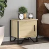 vidaXL Noční stolky 2 ks dub Sonoma 40x30x40 cm výrobek z Náhled obrázku produktu 1