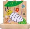 EverEarth - Von der Raupe zum Schmetterling-Stapelpuzzle Produktbild-Vorschau 1