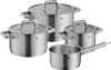 Conjunto de ollas WMF COMFORT LINE, de 4 piezas, de acero Vista previa de la imagen del producto 1