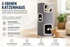 Katzenturm Kratztonne Katzenbaum Kletterbaum für Katzen Produktbild-Vorschau 2