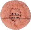 lionto Donut Hundebett, rundes Hundesofa mit Plüschbezug & Produktbild-Vorschau 6