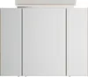 Spiegelschrank 80cm inkl. Design LED-Lampe und Glasböden Produktbild-Vorschau 6