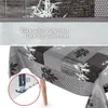 Tischdecke Wachstuch Premium Ornamente Grau Robust Produktbild-Vorschau 3