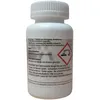 A white bottle of cleaning tablets with a label. Produktbild-Vorschau