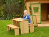 AXI Spielhaus Lisa aus  Holz | Outdoor Kinderspielhaus mit Produktbild-Vorschau 4