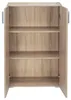 CASARIA® Kommode mit 2 Türen 115,5x60x30cm Holz Modern Produktbild-Vorschau 7
