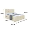 ALTDECOR Boxspringbett mit H3 Matratze und Topper - 180 x Produktbild-Vorschau 6