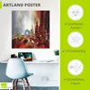 ARTland Poster Stillleben mit grauer Teekanne Größe: 70x70 Produktbild-Vorschau 3