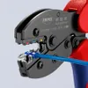 KNIPEX PreciForce Crimpzange brüniert 220 mm Anteprima dell’immagine prodotto 11