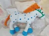 Pippi Langstrumpf Kleiner Onkel Kuscheltier Pferd, 22 cm Produktbild-Vorschau 7