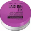 A top-down view of a Maybelline Lasting Fix Loose Setting Powder container. Voir les images du produit
