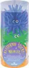 A clear plastic tube containing several colorful sticky monsters. Produktbild-Vorschau
