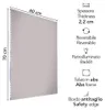 Specchio arredo bagno 70x60 cm con retroilluminazione a led Anteprima dell’immagine prodotto 2