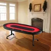 Table de poker pliable pour 10 joueurs, table de blackjack Voir les images du produit 8