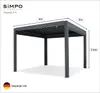 Simpo Lifestyle | Pergola mit Lamellendach Aluminium Produktbild-Vorschau 12