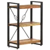vidaXL Bibliothèque 3 compartiments 60x30x80 cm Vieux bois Voir les images du produit 5