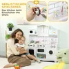 AIYAPLAY Kinderküche Spielküche mit Ofen Spüle Produktbild-Vorschau 4