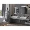 Mexen Nida podsvícené koupelnové zrcadlo 60 x 80 cm, LED Náhled obrázku produktu 3