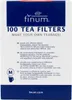 Finum, filtres à thé jetables M,100 pièces (PRODUIT Voir les images du produit 4