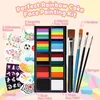 Janolia Rainbow Gesichtsmalfarbe Set, wasseraktiviert, Produktbild-Vorschau 2