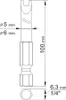 YATO Sada bitů 1/4" 2 ks profil : L=100 mm #6, #10 YT-0499 Náhled obrázku produktu 4