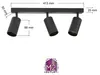 LED 3-flammig Deckenleuchte schwenkbar TRIO schwarz Produktbild-Vorschau 8