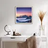 Gerahmtes Poster - Rahmen in heller Eiche - Westen Sonne Produktbild-Vorschau 6