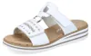 Rieker Alabama/Mirror/Nanao Damenschuhe Pantolette Weiß Productafbeelding-voorbeeld 53