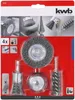 kwb Drahtbürsten-Set für Bohrmaschinen 597530 4 St Produktbild-Vorschau 3