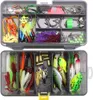 Angelzubehör 168-teiliges Kunstköder-Set - Gummifische - Produktbild-Vorschau 1