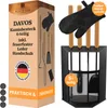 BLACK OAK DAVOS Kaminbesteck 5-teilig 16x29x60cm Schwarz Produktbild-Vorschau 1
