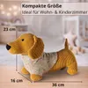 Türstopper Dackel 920 g schwerer Türhalter Hund Türpuffer Produktbild-Vorschau 4