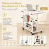 Mesa para portátil, con altura ajustable, con ruedas y Vista previa de la imagen del producto 4