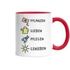 Pflanzen Gießen Pflegen Genießen Tasse Rot Hobby-Gärtner Produktbild-Vorschau 2