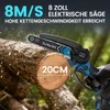 2-in-1 Mini Kettensäge 8 Zoll mit Teleskopstange,  Produktbild-Vorschau 5