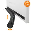 Türdichtung 90cm Schwarz, Zugluftstopper mit Produktbild-Vorschau 2
