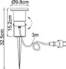 Globo Lighting Lampe d'extérieur en aluminium moulé sous Voir les images du produit 8