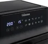 Close-up of the digital control panel of a black air fryer. Produktbild-Vorschau
