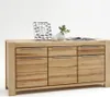 Sideboard Nena Kommode Kernbuche Massiv geölt mit Produktbild-Vorschau 1