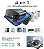 69W KFZ Ladegerät USB C, Retractable Auto Ladegerät mit Produktbild-Vorschau 2