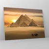 Bilder auf glas - Pyramide ägypten wüste - 70x50cm - Produktbild-Vorschau 4