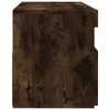 vidaXL Armoire TV avec lampes LED Chêne fumé 60x35x40 cm Voir les images du produit 14