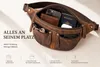 Bauchtasche echt Leder Gürteltasche Hüfttasche Produktbild-Vorschau 5
