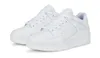 A pair of white Puma sneakers is shown against a white background. Produktbild-Vorschau