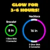 JOYIN 300pcs Knicklichter Neon Leuchtstäbe Party Deko 20.3 Produktbild-Vorschau 3