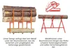 Forest master Mehrfachholzhalter Sägebock H3 (neues Modell) Produktbild-Vorschau 2