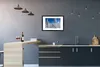 MuchoWow® Gerahmtes Poster Ein blauer Himmel über der Produktbild-Vorschau 3