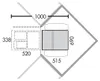 WESCO® Traditionline Trio-Master Angolo 360 S/400-3, grigio Anteprima dell’immagine prodotto 5