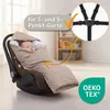 Einschlagdecke Babyschale Baby Decke 90x90 cm - Fußsack Produktbild-Vorschau 6